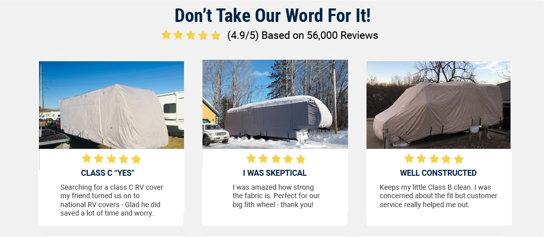 RV Covers and Travel Trailer Covers